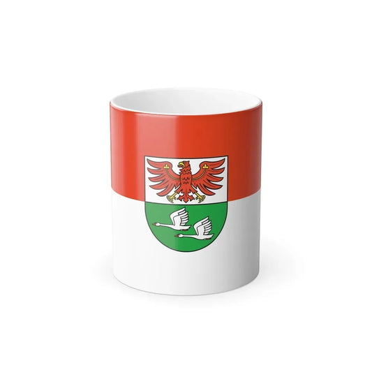 Flag of Oberhavel Germany - Color Changing Coffee Mug 11oz - Go Mug Yourself