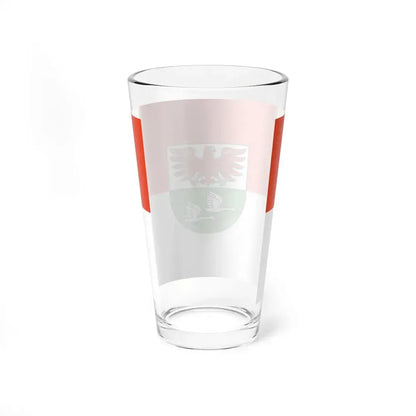 Flag of Oberhavel Germany - Pint Glass 16oz - Go Mug Yourself