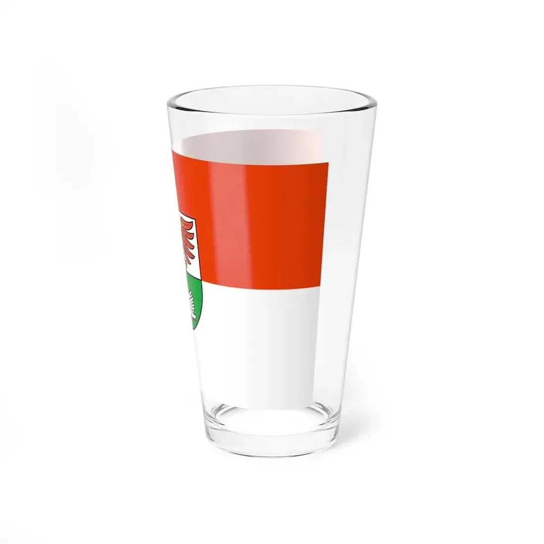 Flag of Oberhavel Germany - Pint Glass 16oz - Go Mug Yourself