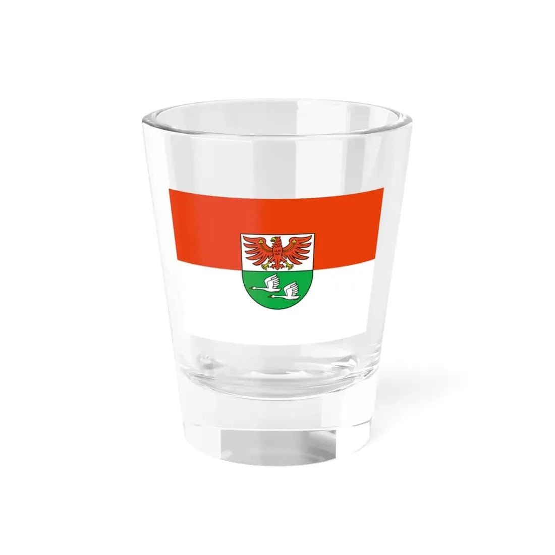 Flag of Oberhavel Germany - Shot Glass 1.5oz 1.5oz - Go Mug Yourself