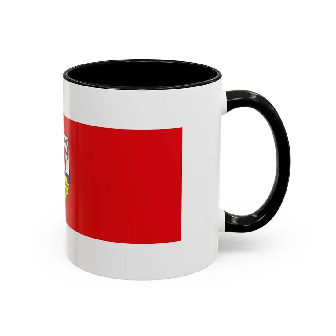 Flag of Oberspreewald Lausitz Germany - Accent Coffee Mug - Go Mug Yourself