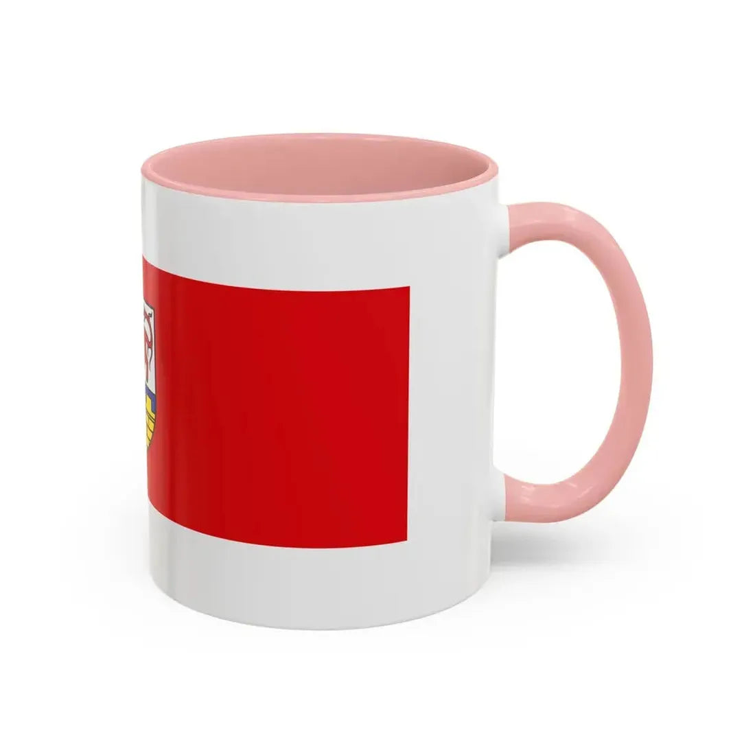 Flag of Oberspreewald Lausitz Germany - Accent Coffee Mug - Go Mug Yourself