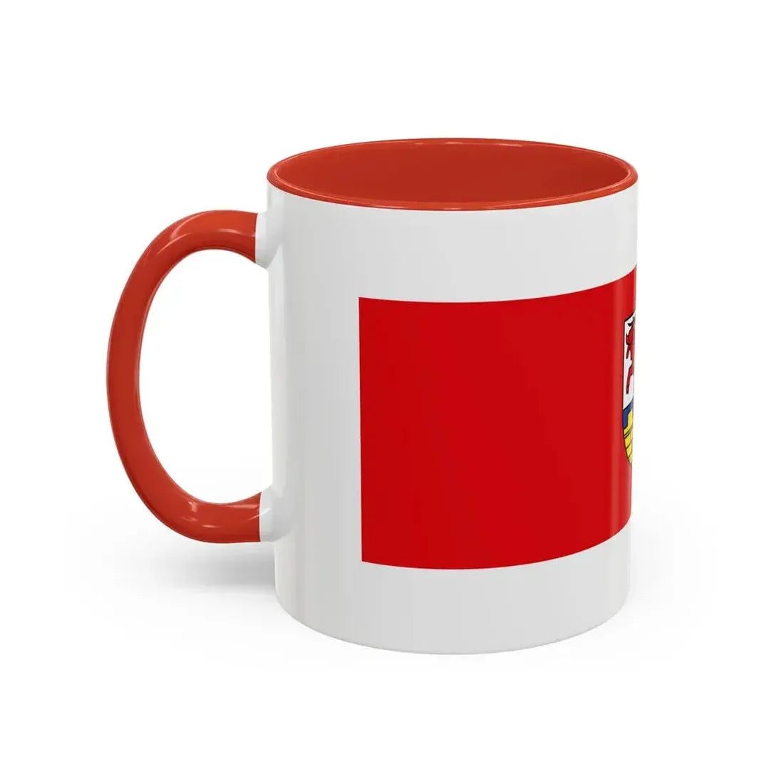 Flag of Oberspreewald Lausitz Germany - Accent Coffee Mug - Go Mug Yourself