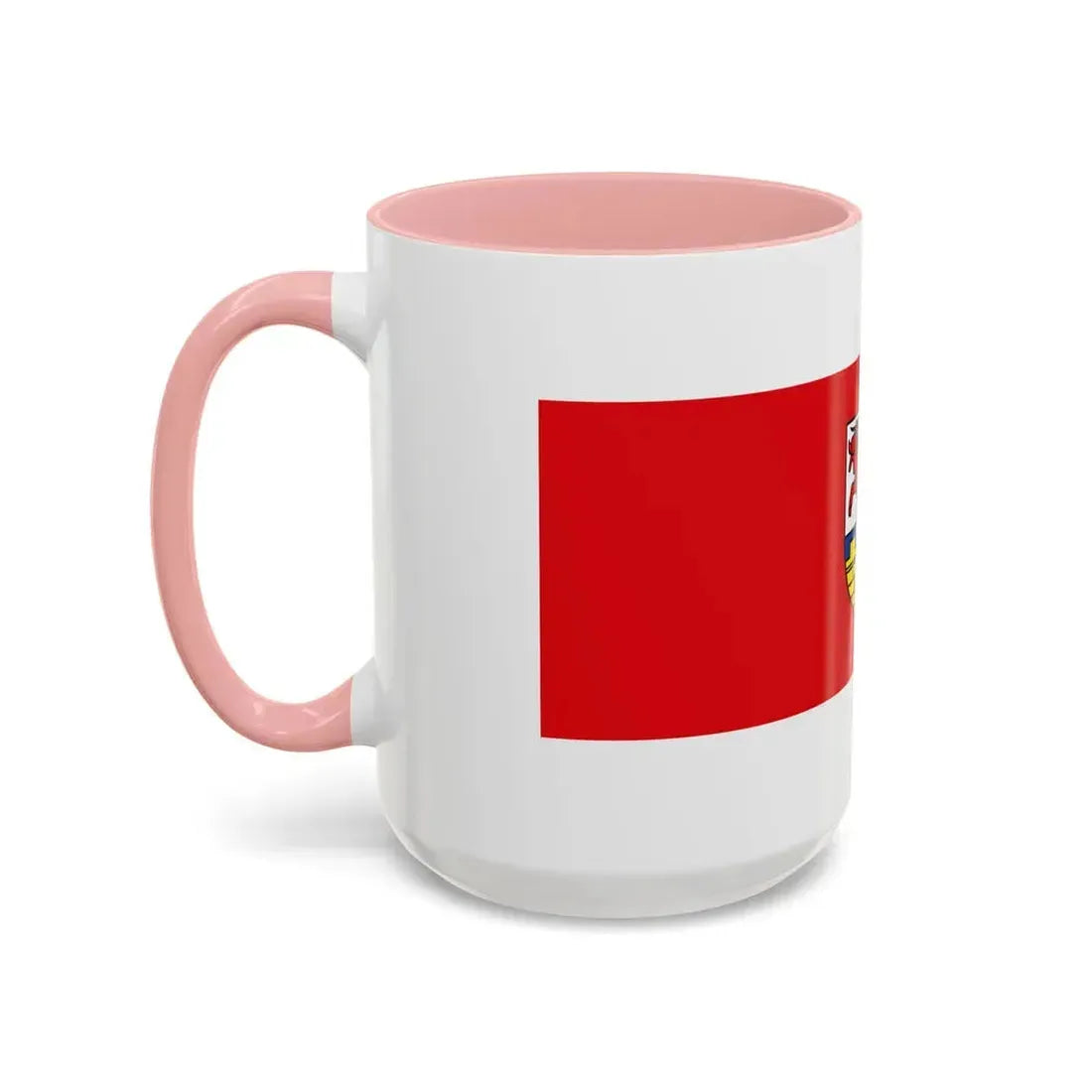Flag of Oberspreewald Lausitz Germany - Accent Coffee Mug - Go Mug Yourself