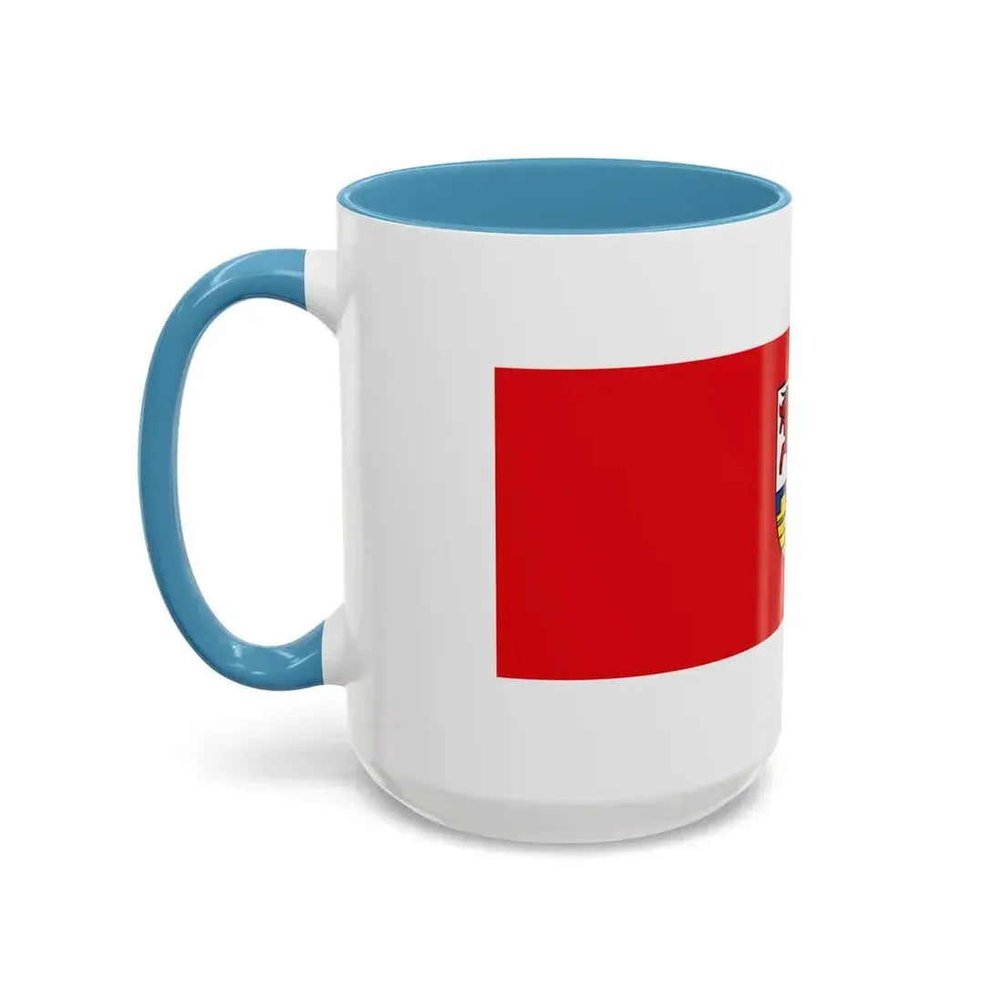 Flag of Oberspreewald Lausitz Germany - Accent Coffee Mug - Go Mug Yourself