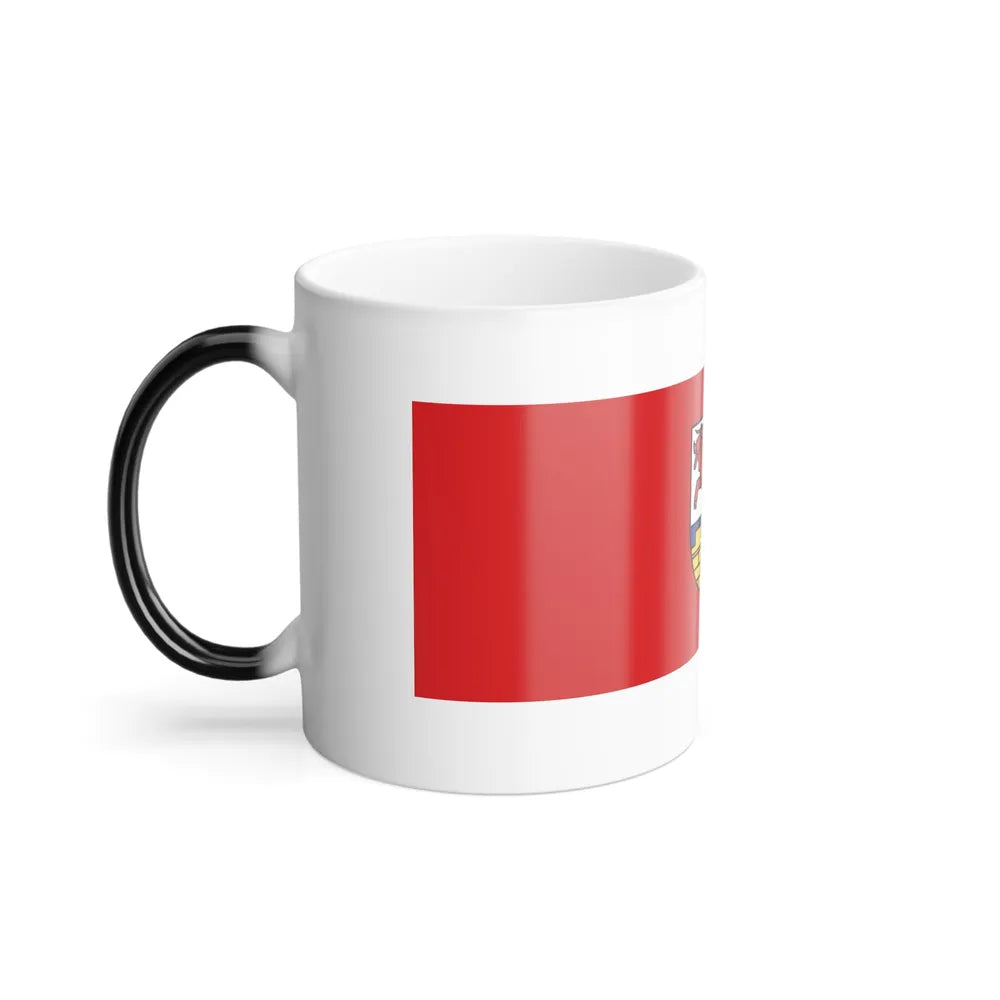 Flag of Oberspreewald Lausitz Germany - Color Changing Coffee Mug-Go Mug Yourself
