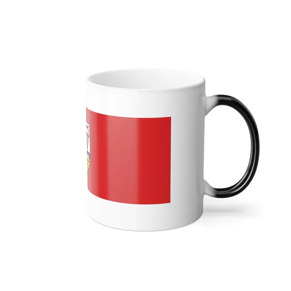 Flag of Oberspreewald Lausitz Germany - Color Changing Coffee Mug-Go Mug Yourself