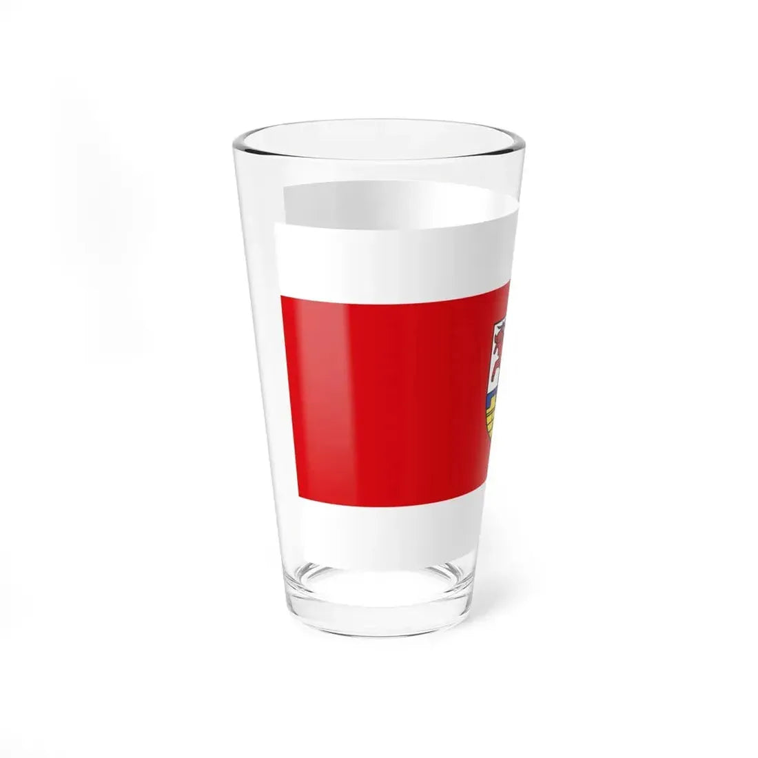 Flag of Oberspreewald Lausitz Germany - Pint Glass 16oz - Go Mug Yourself