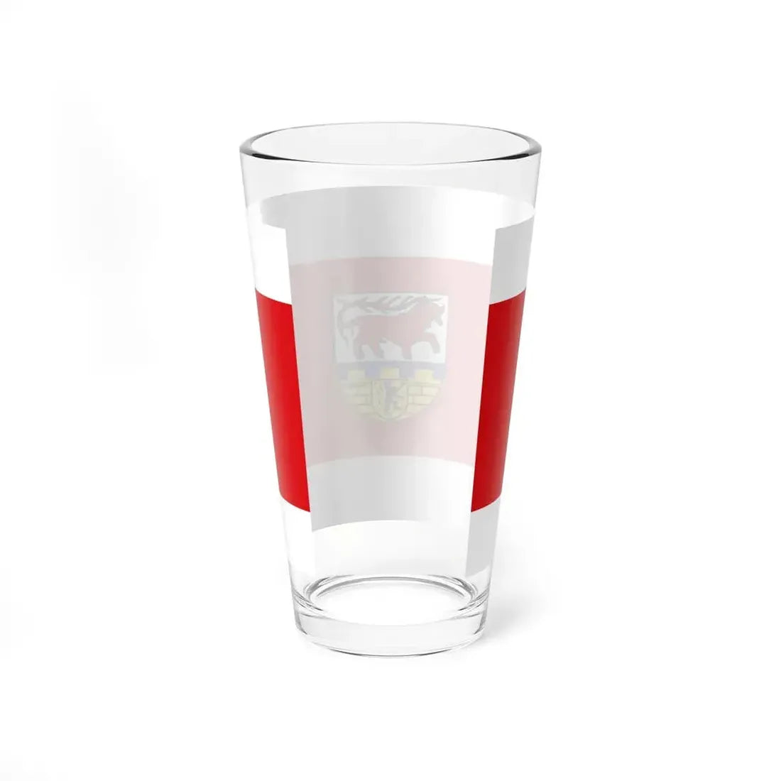 Flag of Oberspreewald Lausitz Germany - Pint Glass 16oz - Go Mug Yourself