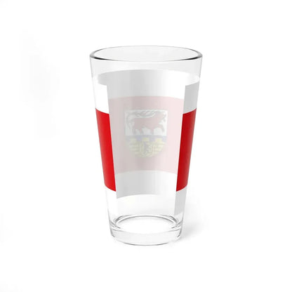 Flag of Oberspreewald Lausitz Germany - Pint Glass 16oz - Go Mug Yourself