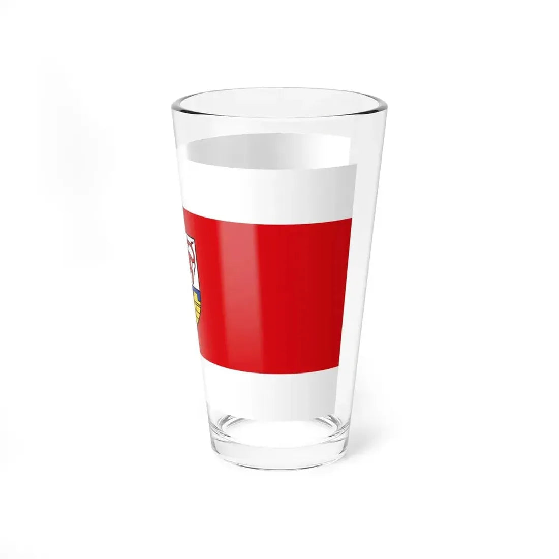 Flag of Oberspreewald Lausitz Germany - Pint Glass 16oz - Go Mug Yourself