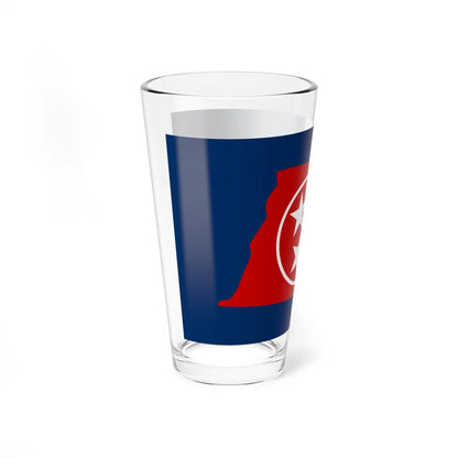 Flag of Obion County Tennessee (United States) Pint Glass 16oz - Go Mug Yourself