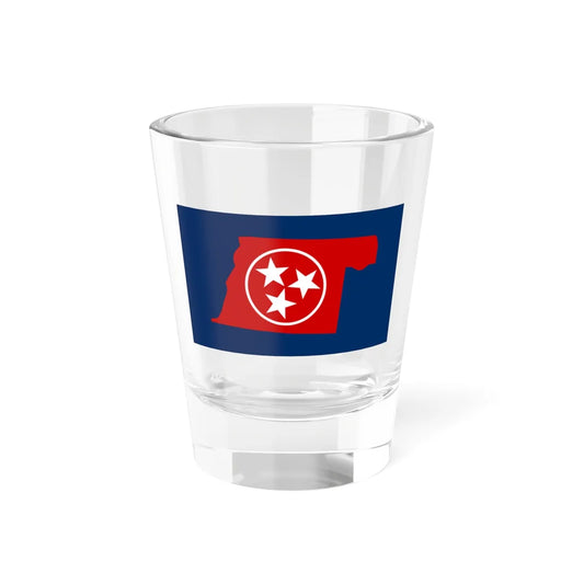 Flag of Obion County Tennessee (United States) Shot Glass 1.5oz 1.5oz - Go Mug Yourself