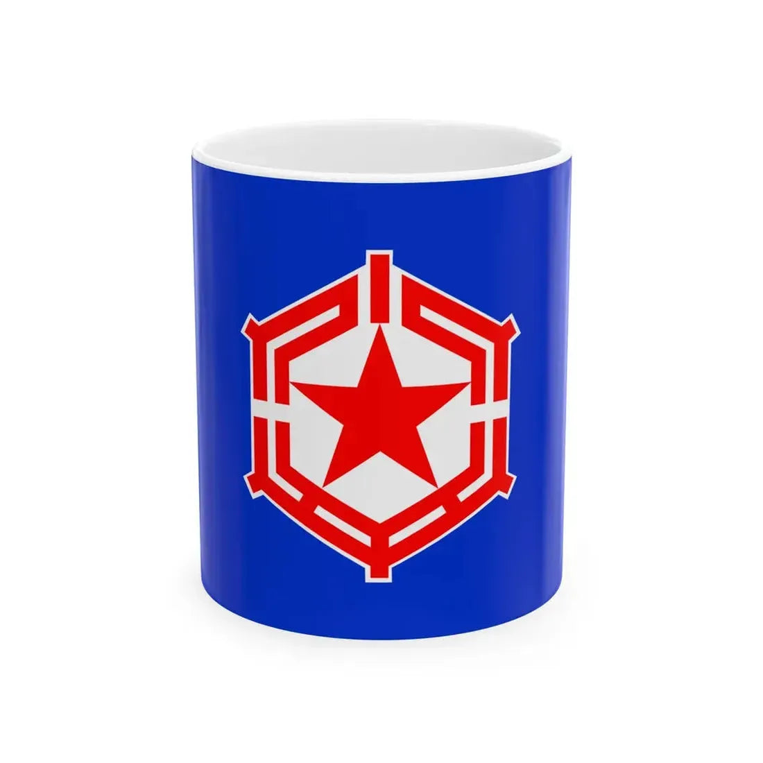 Flag of Obira Hokkaido (Japan) White Coffee Mug 11oz - Go Mug Yourself