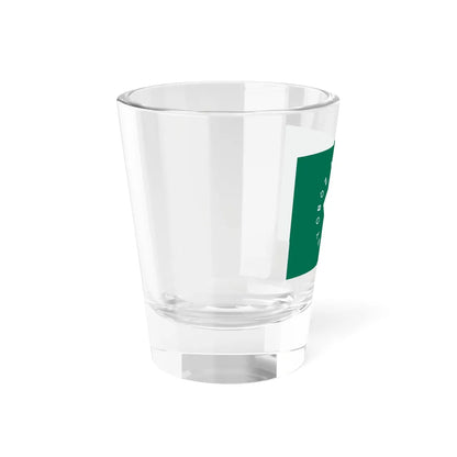 Flag of Oboz Narodowo Radykalny Alternative (Poland) Shot Glass 1.5oz - Go Mug Yourself