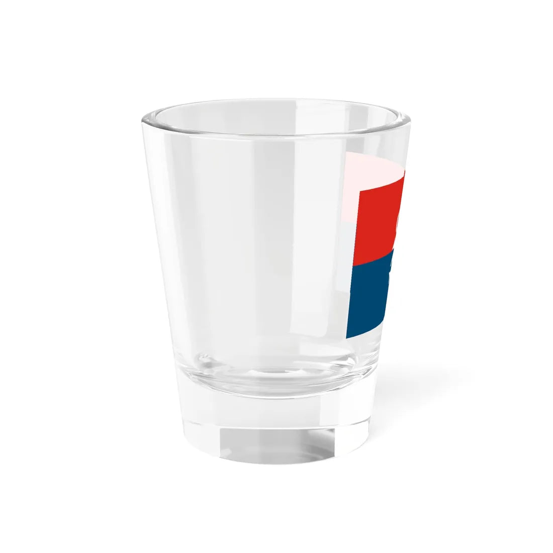 Flag of Obraz (Serbia) Shot Glass 1.5oz - Go Mug Yourself