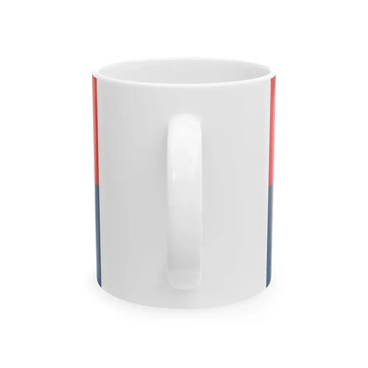 Flag of Obraz (Serbia) White Coffee Mug - Go Mug Yourself