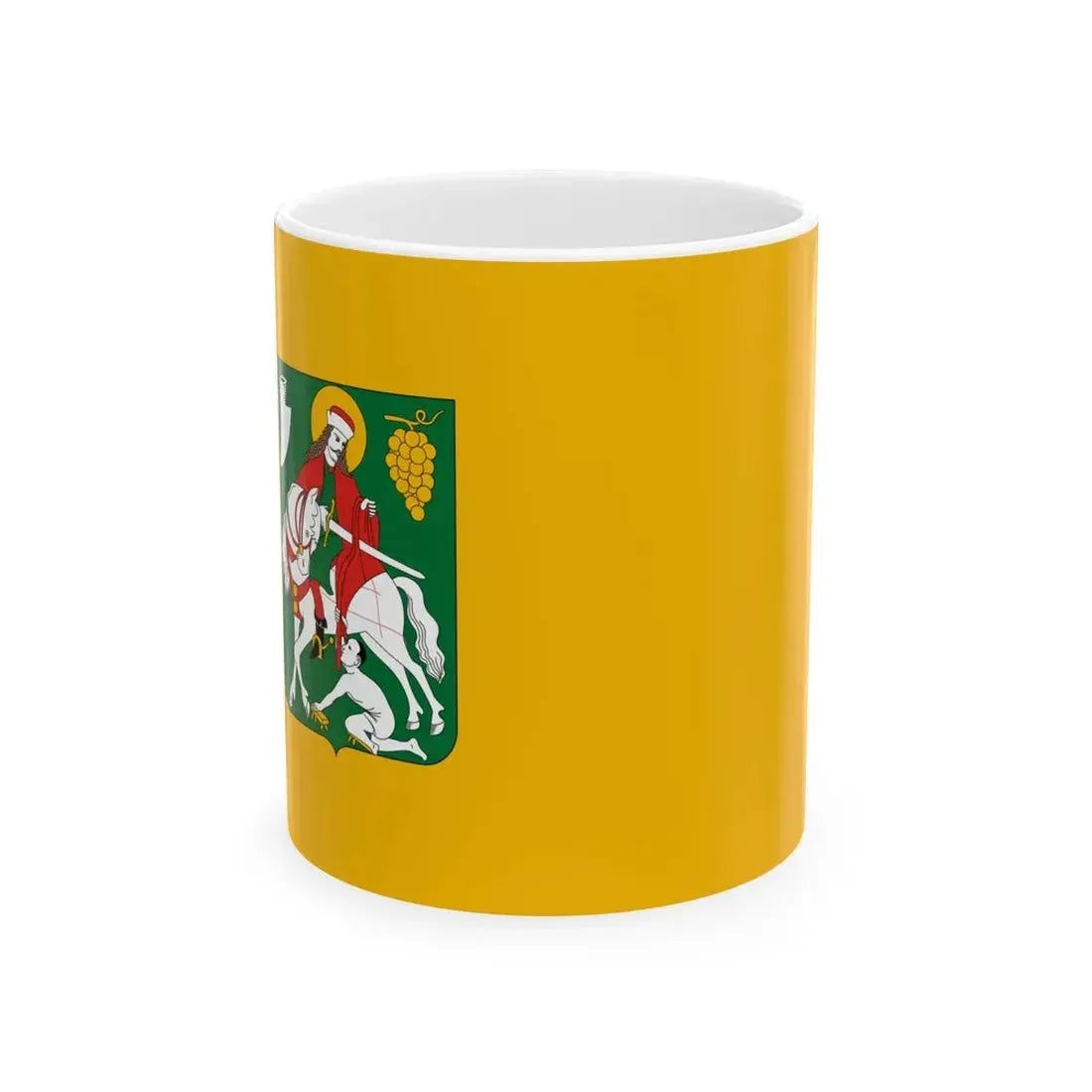 Flag of Obudavar (Hungary) White Coffee Mug 11oz - Go Mug Yourself