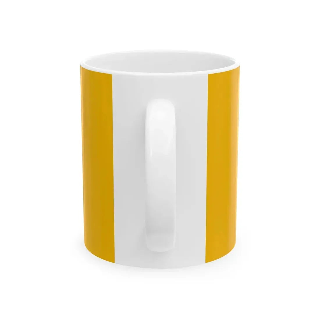 Flag of Obudavar (Hungary) White Coffee Mug - Go Mug Yourself