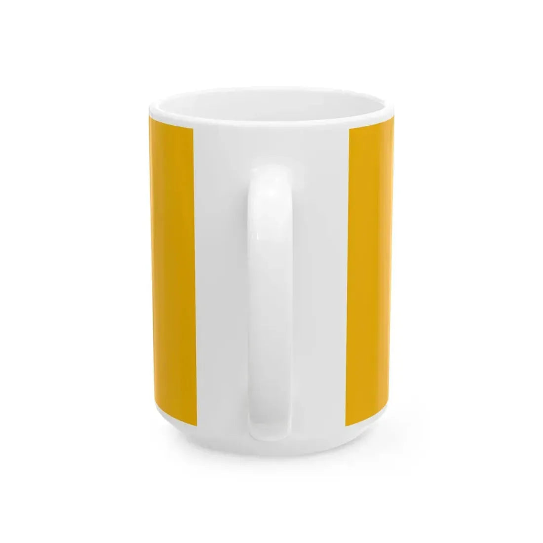 Flag of Obudavar (Hungary) White Coffee Mug - Go Mug Yourself
