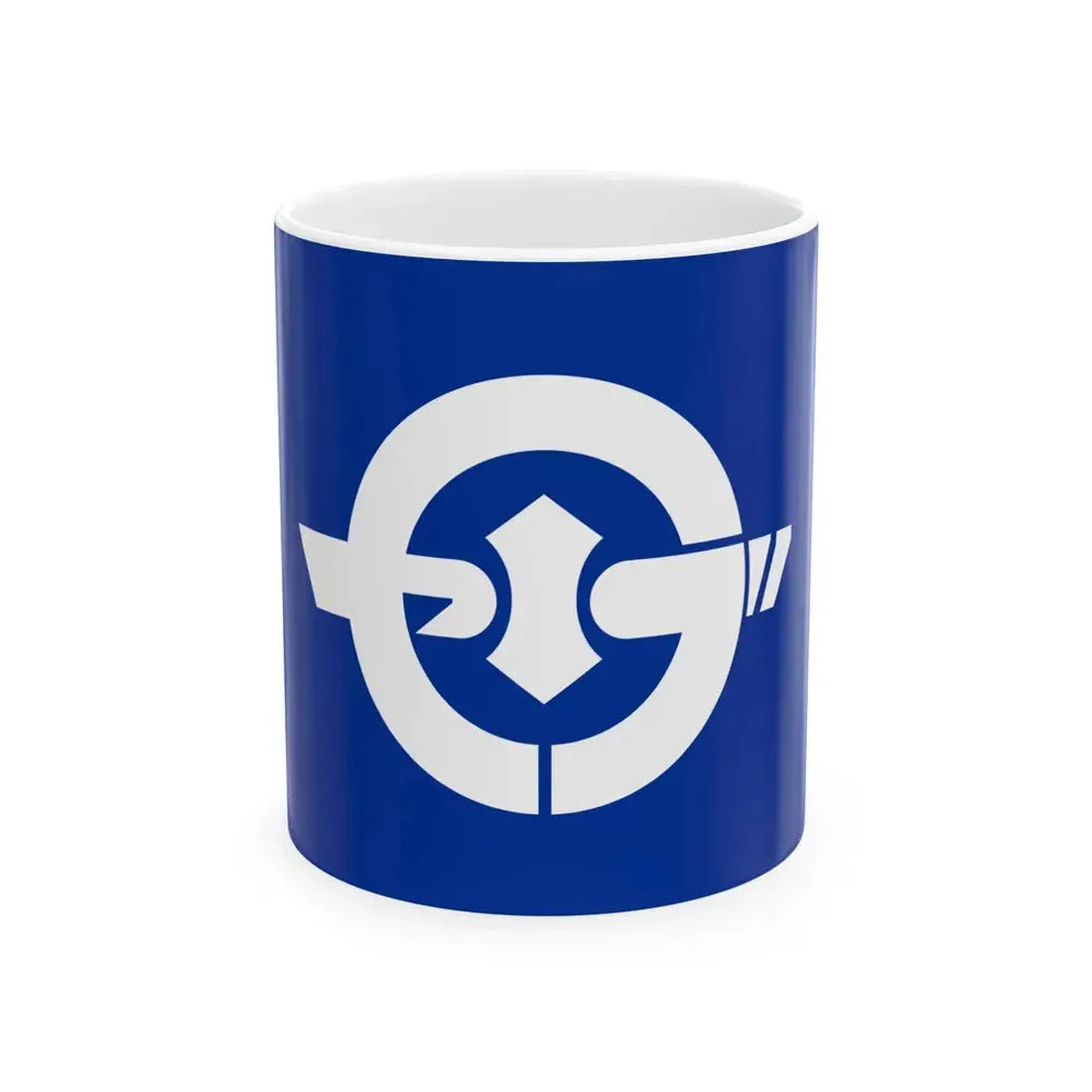 Flag of Obuse Nagano (Japan) White Coffee Mug 11oz - Go Mug Yourself