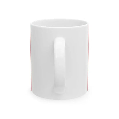 Flag of Occitania with star (France) White Coffee Mug - Go Mug Yourself