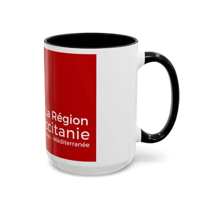 Flag of Occitanie France - Accent Coffee Mug - Go Mug Yourself