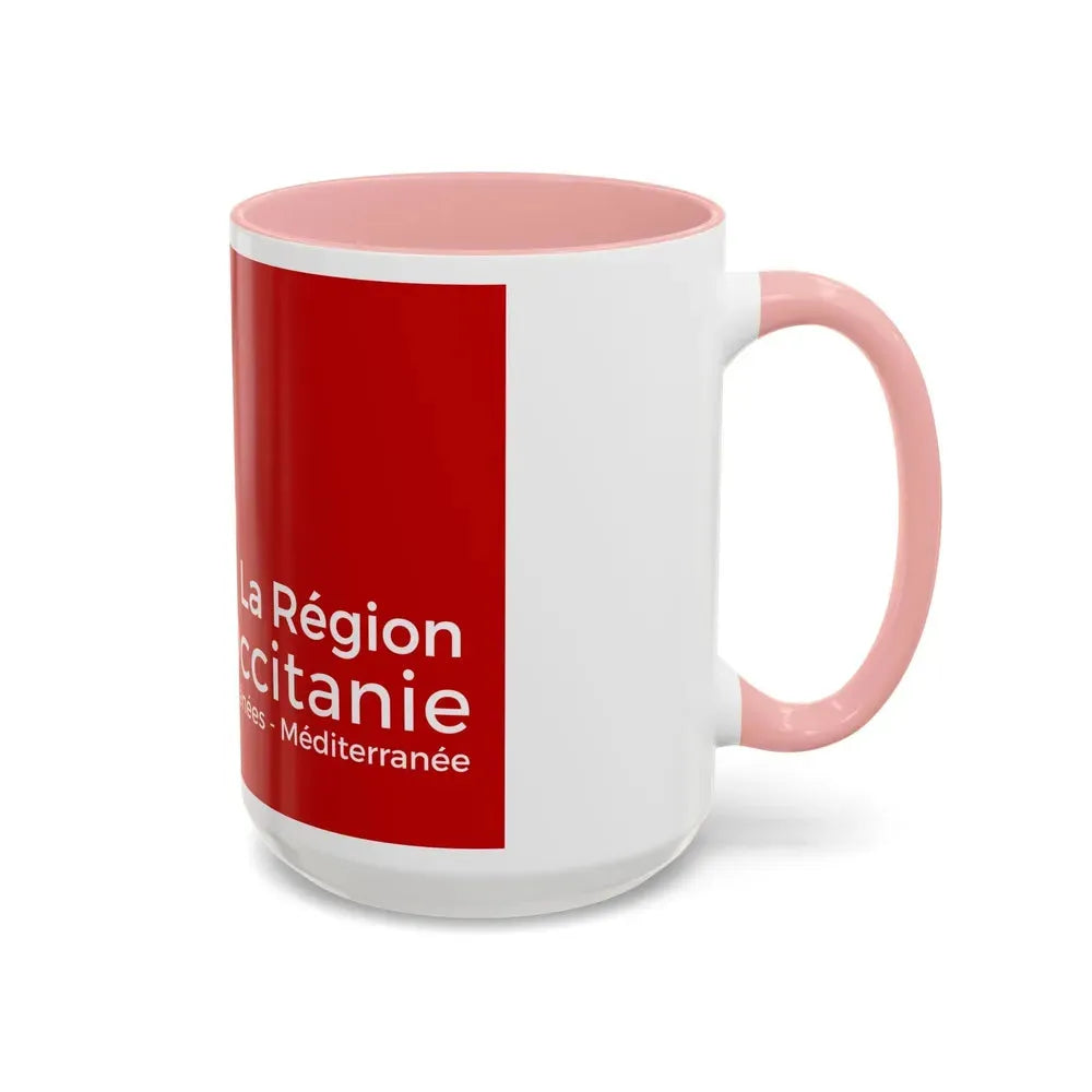 Flag of Occitanie France - Accent Coffee Mug - Go Mug Yourself