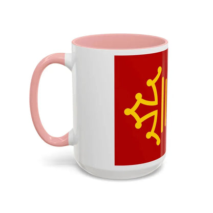 Flag of Occitanie France - Accent Coffee Mug - Go Mug Yourself