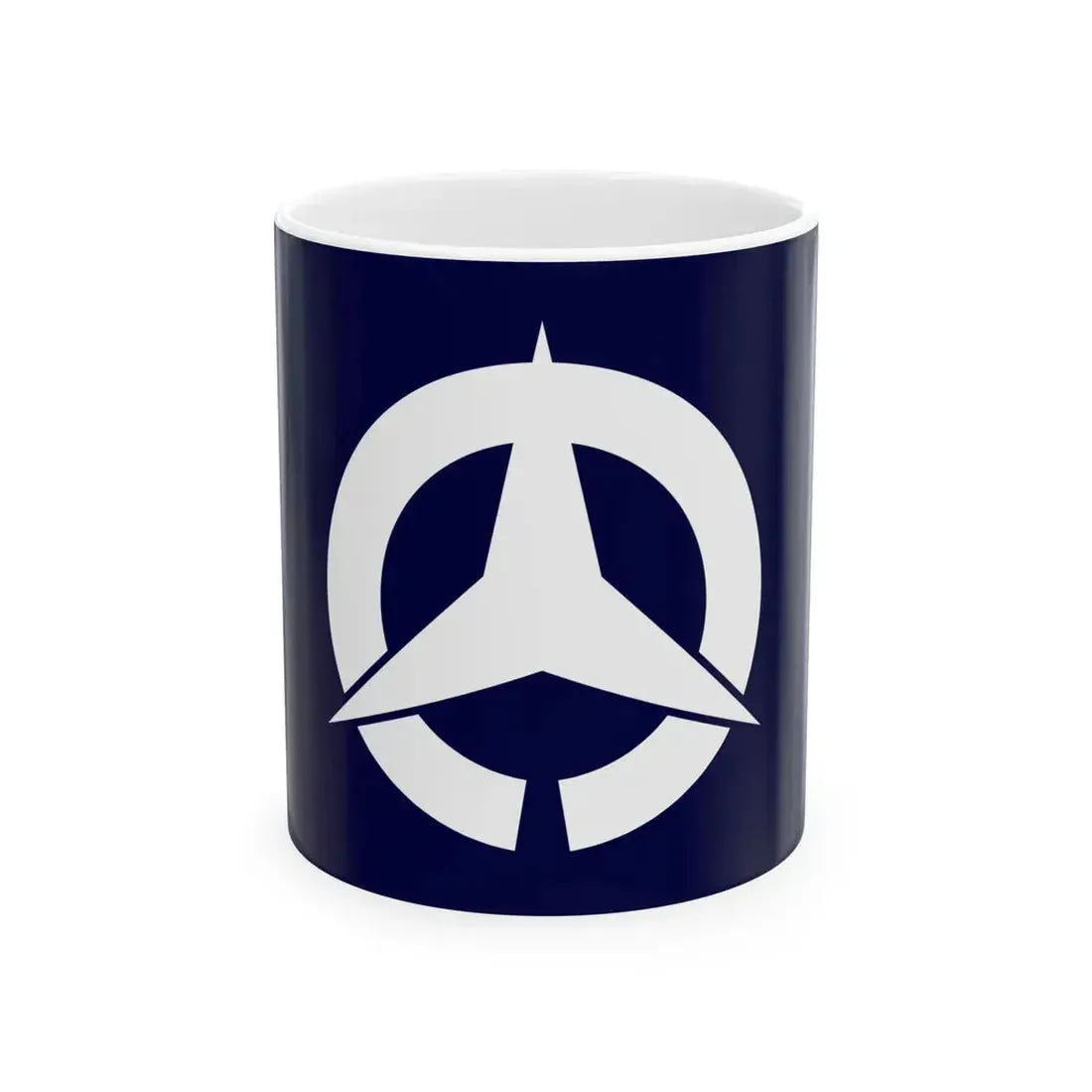 Flag of Ochi Kagawa 1958-2003 (Japan) White Coffee Mug 11oz - Go Mug Yourself