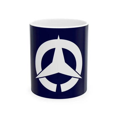 Flag of Ochi Kagawa 1958-2003 (Japan) White Coffee Mug 11oz - Go Mug Yourself