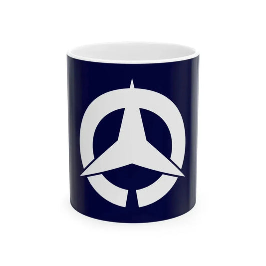 Flag of Ochi Kagawa 1958-2003 (Japan) White Coffee Mug 11oz - Go Mug Yourself