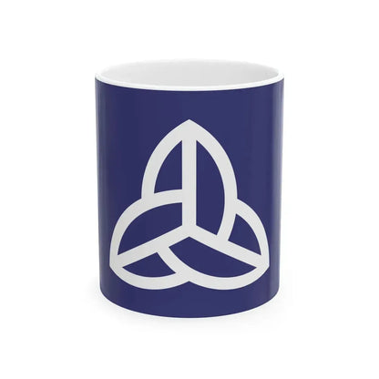 Flag of Ochi Kochi (Japan) White Coffee Mug 11oz - Go Mug Yourself