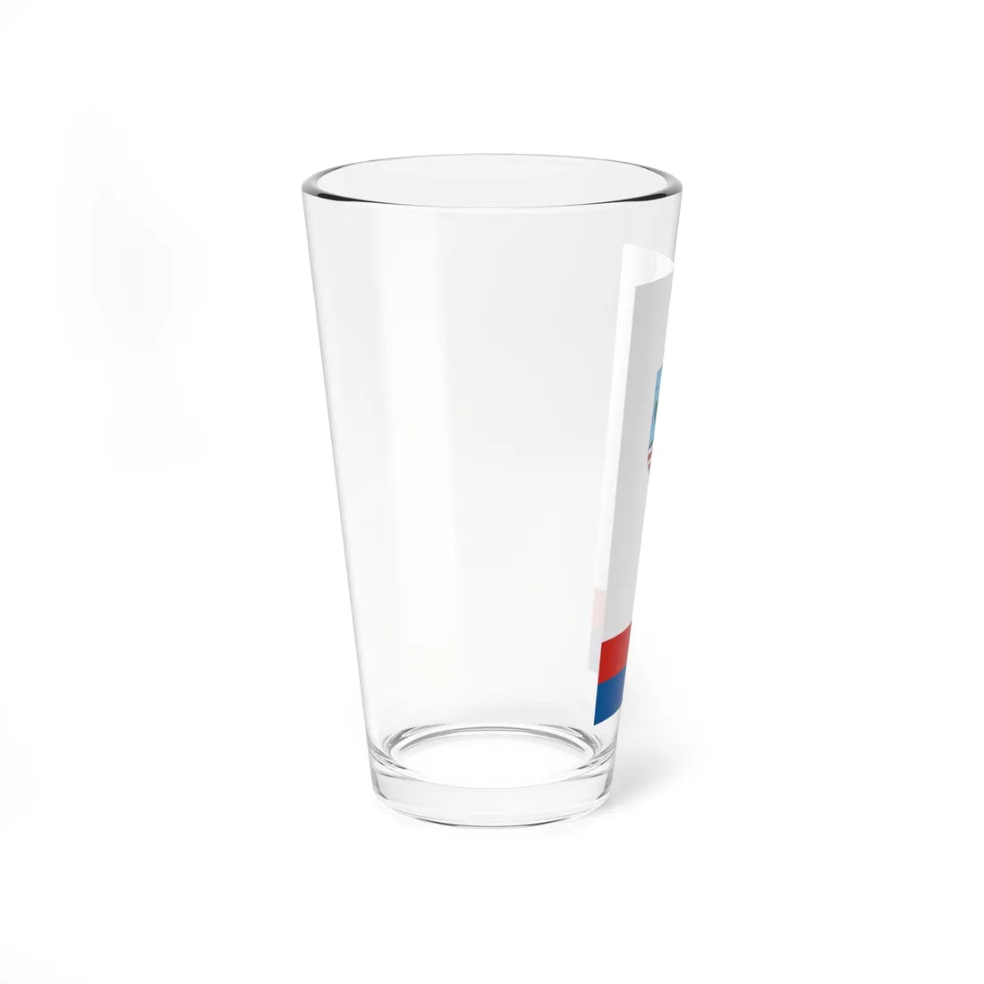 Flag of Ocseny vertical (Hungary) Pint Glass 16oz - Go Mug Yourself