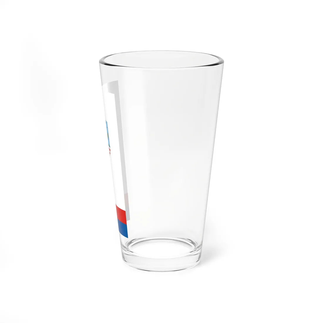 Flag of Ocseny vertical (Hungary) Pint Glass 16oz - Go Mug Yourself
