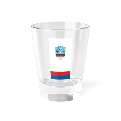 Flag of Ocseny vertical (Hungary) Shot Glass 1.5oz 1.5oz - Go Mug Yourself