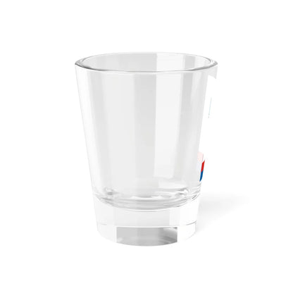 Flag of Ocseny vertical (Hungary) Shot Glass 1.5oz - Go Mug Yourself