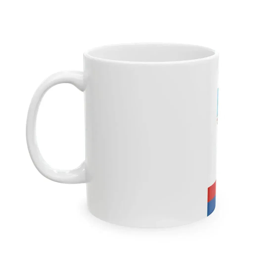 Flag of Ocseny vertical (Hungary) White Coffee Mug - Go Mug Yourself