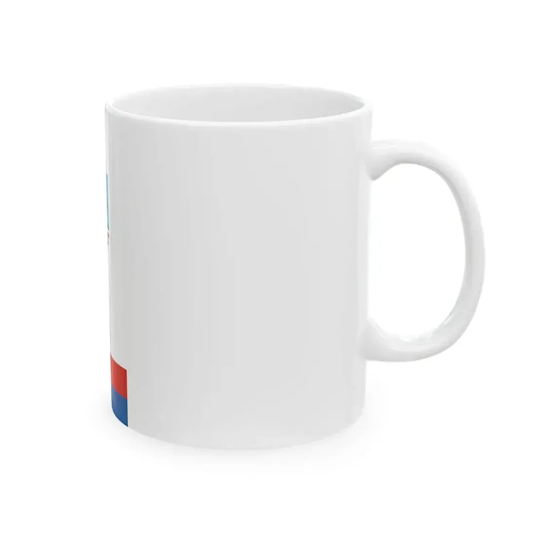 Flag of Ocseny vertical (Hungary) White Coffee Mug - Go Mug Yourself