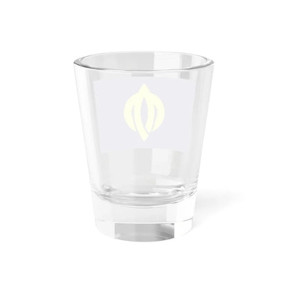 Flag of Oda Fukui 1961-2005 (Japan) Shot Glass 1.5oz - Go Mug Yourself