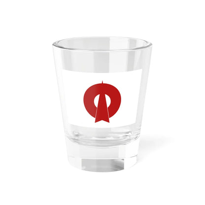 Flag of Oda Shimane (Japan) Shot Glass 1.5oz 1.5oz - Go Mug Yourself