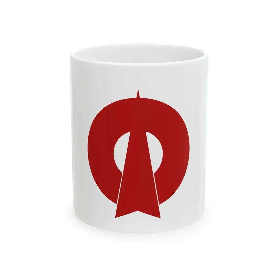 Flag of Oda Shimane (Japan) White Coffee Mug 11oz - Go Mug Yourself