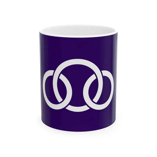 Flag of Odaka Fukushima 1974-2005 (Japan) White Coffee Mug 11oz - Go Mug Yourself