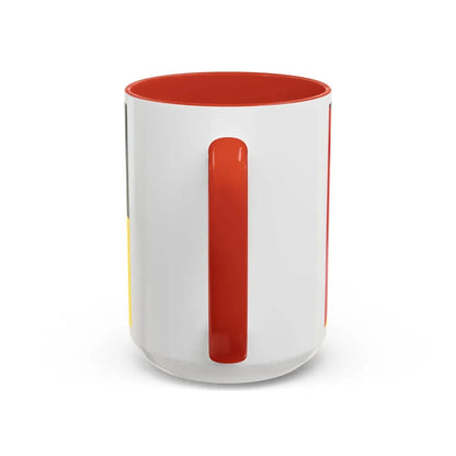 Flag of Odenwaldkreis Germany - Accent Coffee Mug - Go Mug Yourself