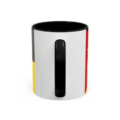 Flag of Odenwaldkreis Germany - Accent Coffee Mug - Go Mug Yourself