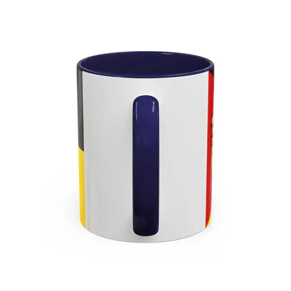 Flag of Odenwaldkreis Germany - Accent Coffee Mug - Go Mug Yourself