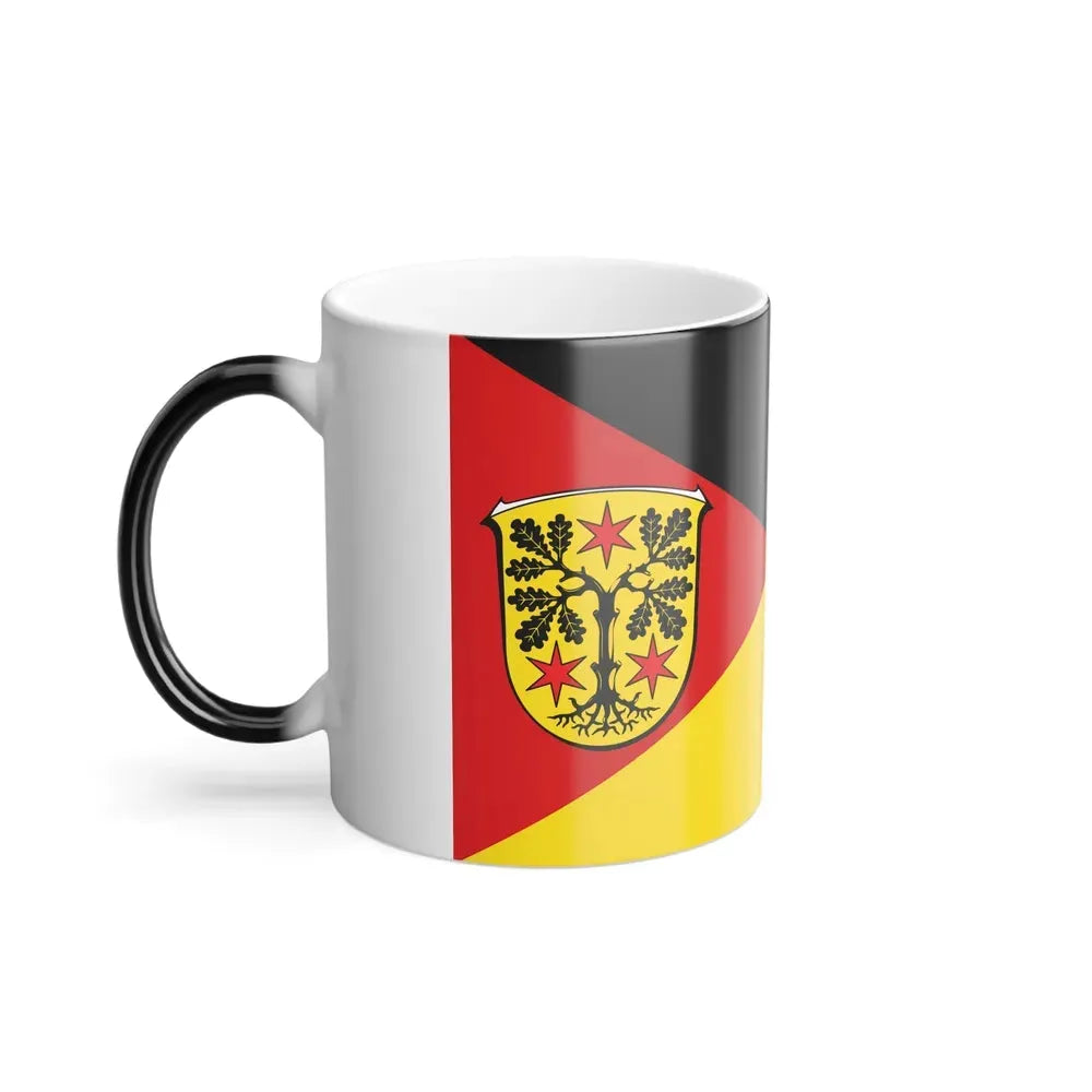 Flag of Odenwaldkreis Germany - Color Changing Coffee Mug - Go Mug Yourself
