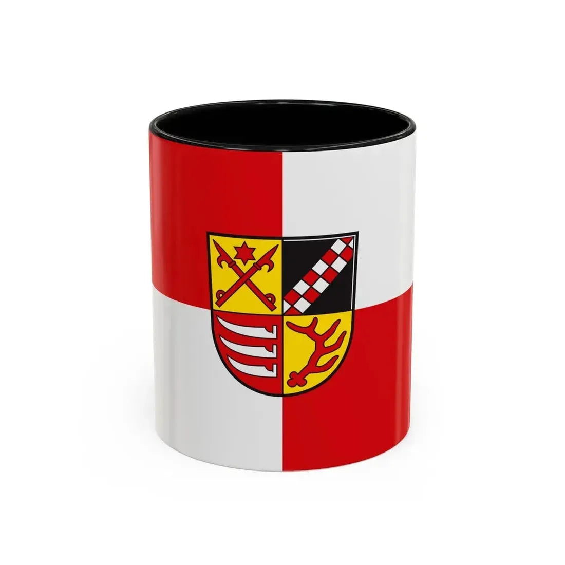 Flag of Oder Spree Germany - Accent Coffee Mug 11oz Black - Go Mug Yourself