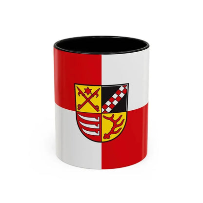 Flag of Oder Spree Germany - Accent Coffee Mug 11oz Black - Go Mug Yourself