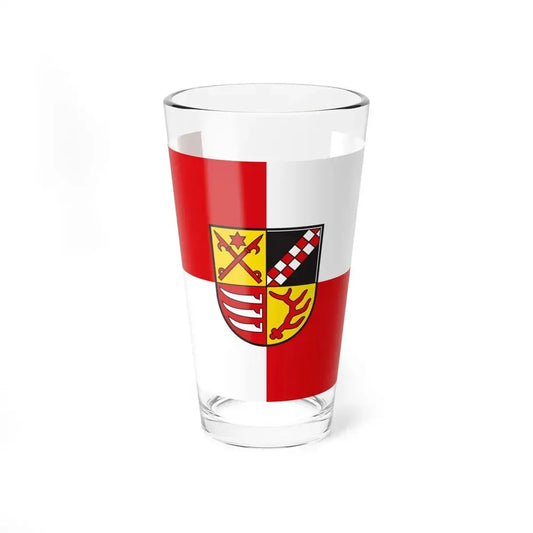 Flag of Oder Spree Germany - Pint Glass 16oz 16oz - Go Mug Yourself